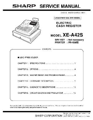 Service manual Sharp XE-A42S ― Manual-Shop.ru