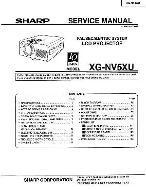 Service manual Sharp XG-NV5XU ― Manual-Shop.ru