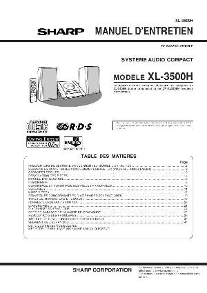 Service manual Sharp XL-3500H ― Manual-Shop.ru