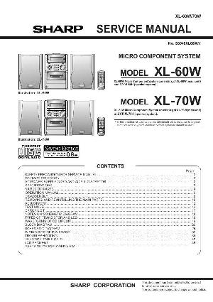 Service manual Sharp XL-60W, XL-70W ― Manual-Shop.ru