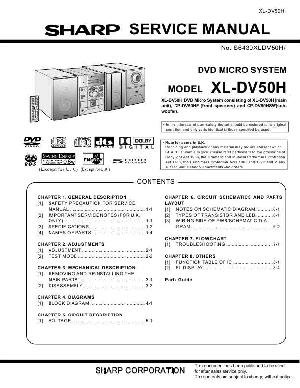 Сервисная инструкция Sharp XL-DV50H ― Manual-Shop.ru