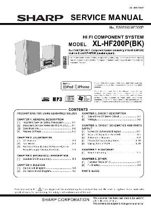 Service manual Sharp XL-HP200P(BK) ― Manual-Shop.ru