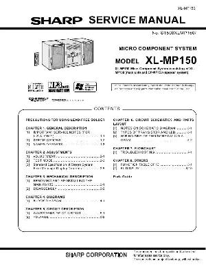 Service manual Sharp XL-MP150 ― Manual-Shop.ru