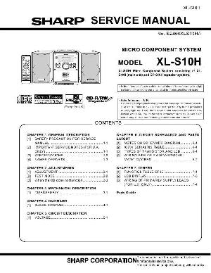 Service manual Sharp XL-S10H ― Manual-Shop.ru