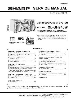 Service manual SHARP XL-UH240W ― Manual-Shop.ru
