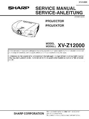 Сервисная инструкция Sharp XV-Z12000 ― Manual-Shop.ru