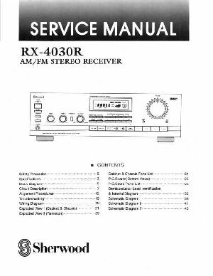 Сервисная инструкция Sherwood RX-4030R ― Manual-Shop.ru