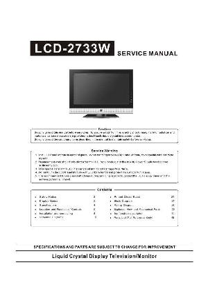 Сервисная инструкция Sitronics LCD-2733W ― Manual-Shop.ru