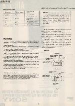 Сервисная инструкция Sony AIR-7, 8