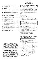 Service manual Sony CDX-424RF