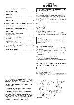Service manual Sony CDX-600, CDX-606, CDX-626