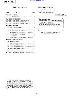 Сервисная инструкция Sony CFS-W308L 