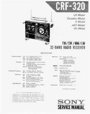 Service manual Sony CRF-320 ― Manual-Shop.ru