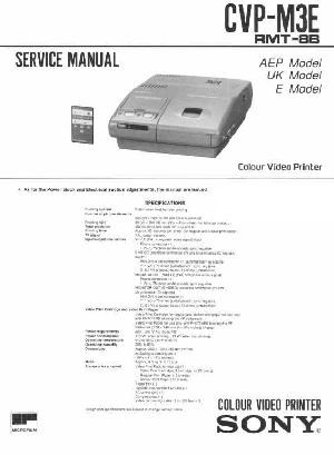 Service manual Sony CVP-M3E ― Manual-Shop.ru