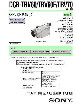 Сервисная инструкция Sony DCR-TRV60E, DCR-TRV70 (Level 3) ― Manual-Shop.ru