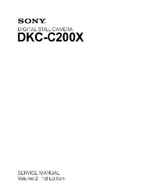 Service manual Sony DKC-C200X, VOL2 ― Manual-Shop.ru