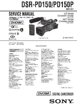Сервисная инструкция Sony DSR-PD150, DSR-PD150P ― Manual-Shop.ru