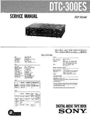 Service manual Sony DTC-300ES ― Manual-Shop.ru