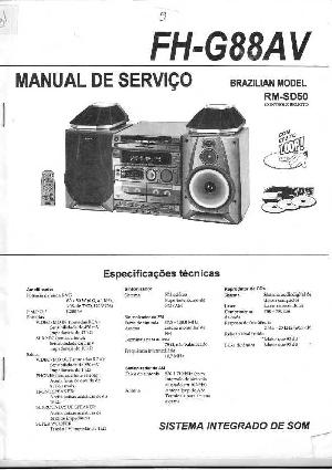 Сервисная инструкция Sony FH-G88AV  ― Manual-Shop.ru