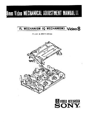 Сервисная инструкция Sony FL-MECHANISM (8 VIDEO RECORDER) ― Manual-Shop.ru