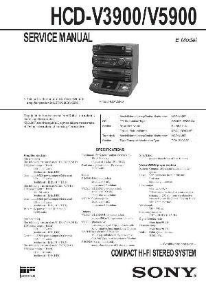 Сервисная инструкция Sony HCD-V3900, HCD-V5900 (LBT-V3900, LBT-V5900) ― Manual-Shop.ru