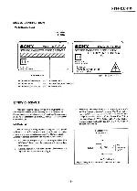 Сервисная инструкция Sony HST-H422, HST-H433