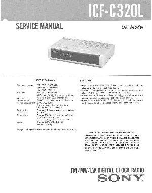 Сервисная инструкция Sony ICF-C320L ― Manual-Shop.ru