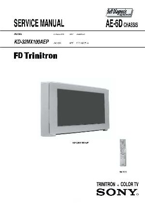 Сервисная инструкция Sony KD-32NX100AEP, AE-6D chassis ― Manual-Shop.ru