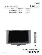 Сервисная инструкция Sony KDF-55XS955, KDF-60XS955, LA-3 chassis