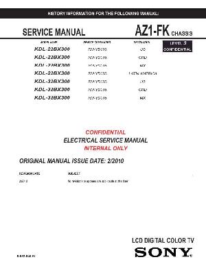 Сервисная инструкция Sony KDL-22BX300, KDL-32BX300 ― Manual-Shop.ru