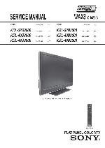 Сервисная инструкция Sony KDL-32D3000, KDL-40D3000, KDL-46D3000, WAX3 