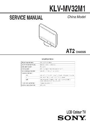 Сервисная инструкция Sony KLV-MV32M1 ― Manual-Shop.ru