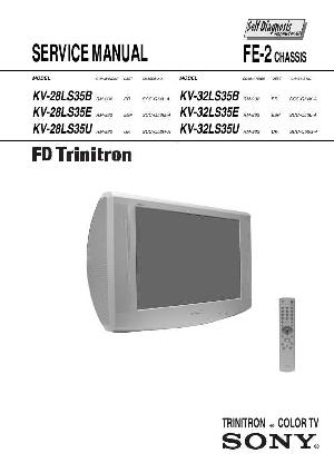 Сервисная инструкция Sony KV-28LS35E, KV-32LS35E  ― Manual-Shop.ru