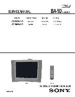 Сервисная инструкция Sony KV-29FA210, BA-5D