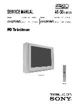 Сервисная инструкция Sony KV-29FX66K, AE-6B 