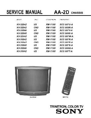 Сервисная инструкция Sony KV-32S42  ― Manual-Shop.ru