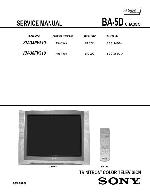 Сервисная инструкция Sony KV-34FV310, KV-38FV310 BA-5D