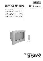 Сервисная инструкция Sony KV-AR142M50, M80, M90, P52, BX1S шасси