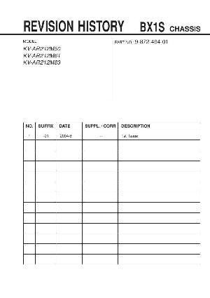 Сервисная инструкция Sony KV-AR212M83 BX1S ― Manual-Shop.ru
