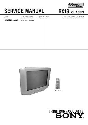 Сервисная инструкция Sony KV-AW21M80  ― Manual-Shop.ru