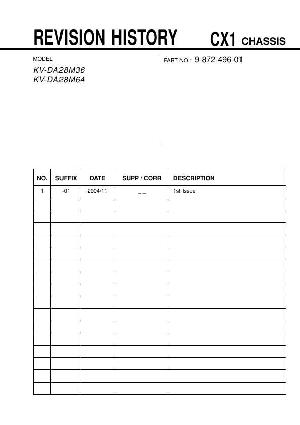 Сервисная инструкция Sony KV-DA28M36 ― Manual-Shop.ru