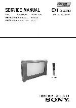 Сервисная инструкция Sony KV-DA28M36