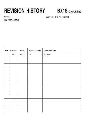 Сервисная инструкция Sony KV-HA142M40 BX1S ― Manual-Shop.ru