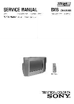 Сервисная инструкция Sony KV-HA142M40 BX1S
