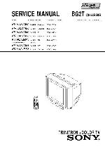Сервисная инструкция Sony KV-HA21M80, BG2T