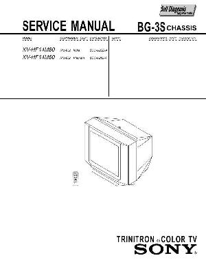 Сервисная инструкция Sony KV-HF14M80 ― Manual-Shop.ru