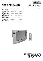 Сервисная инструкция Sony KV-HG21M50, KV-HG21P50 BX1S