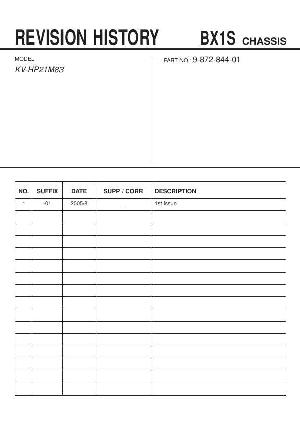 Сервисная инструкция Sony KV-HP21M83 BX1S ― Manual-Shop.ru