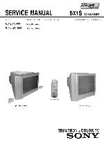 Сервисная инструкция Sony KV-HV21F80 BX1S