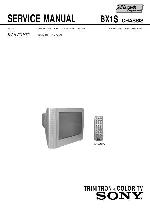 Сервисная инструкция Sony KV-HV21M60 BX1S